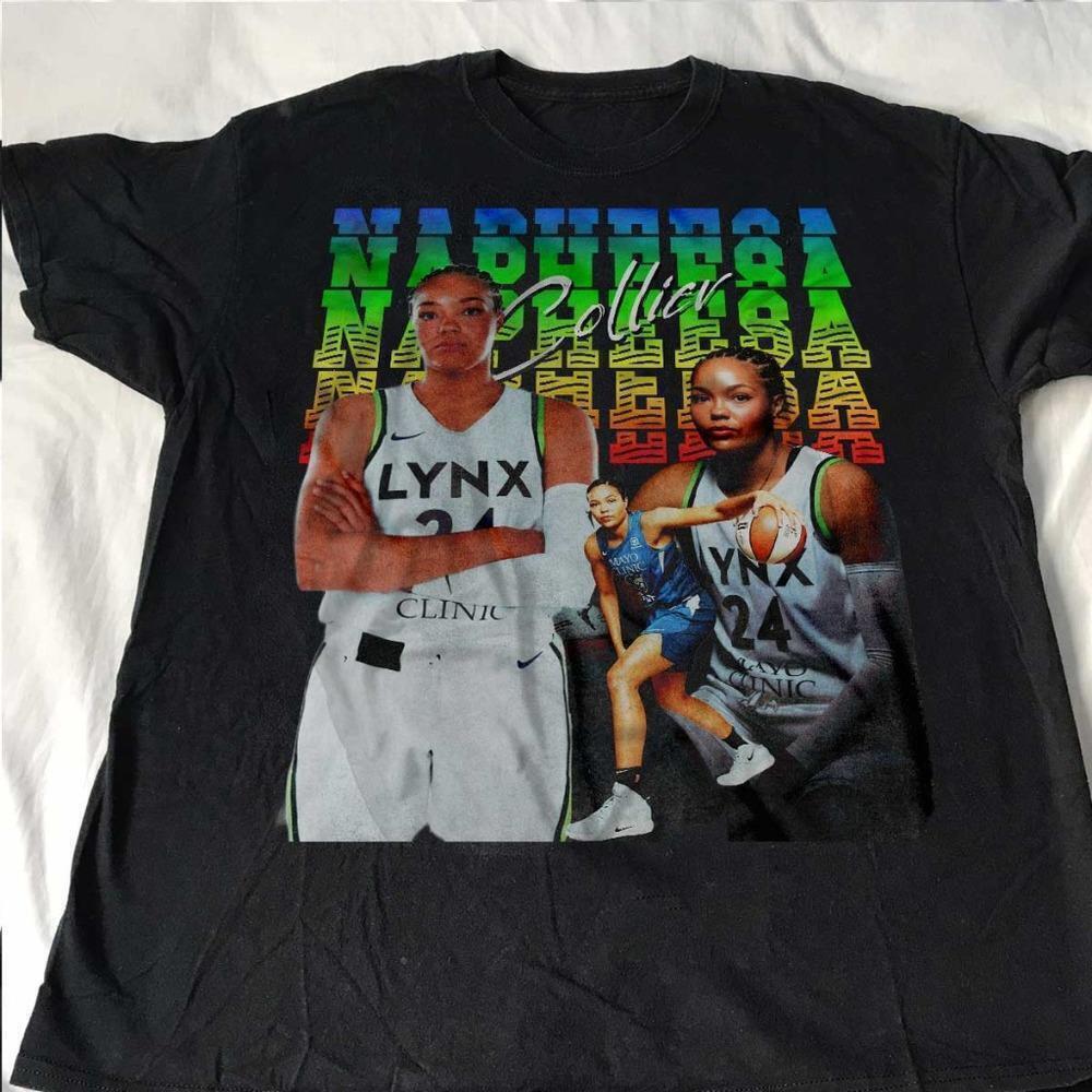 Napheesa Collier Minnesota Lynx Unisex Black Graphics Shirt